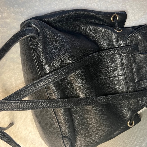 Black Kate Spade draw string backpack main image 5